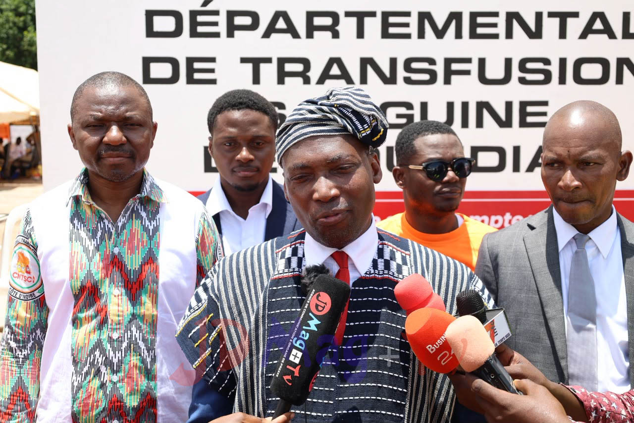 Santé : Un Centre départemental de transfusion sanguine officiellement inauguré à Boundiali