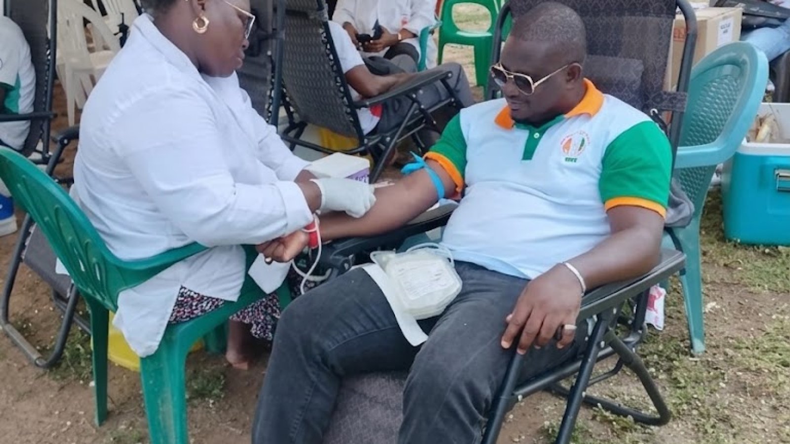 Yamoussoukro : une cinquantaine de poches de sang collectées lors d’une campagne à Sahabo