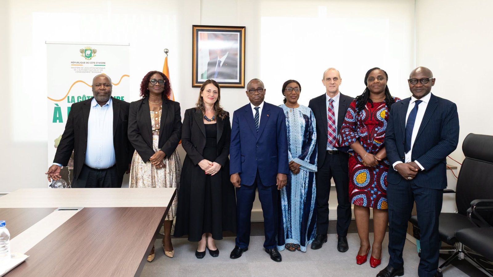 Le Ministre N’Guessan KOFFI échange avec le PNUD sur la promotion de l’innovation et de l’esprit entrepreneurial chez les élèves