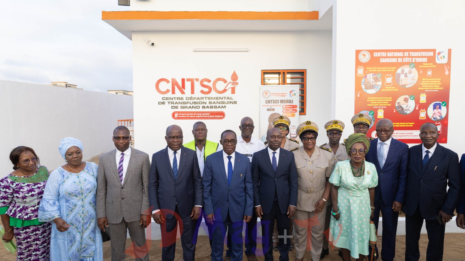 Le CNTSCI renforce son dispositif de transfusion sanguine à Grand-Bassam.