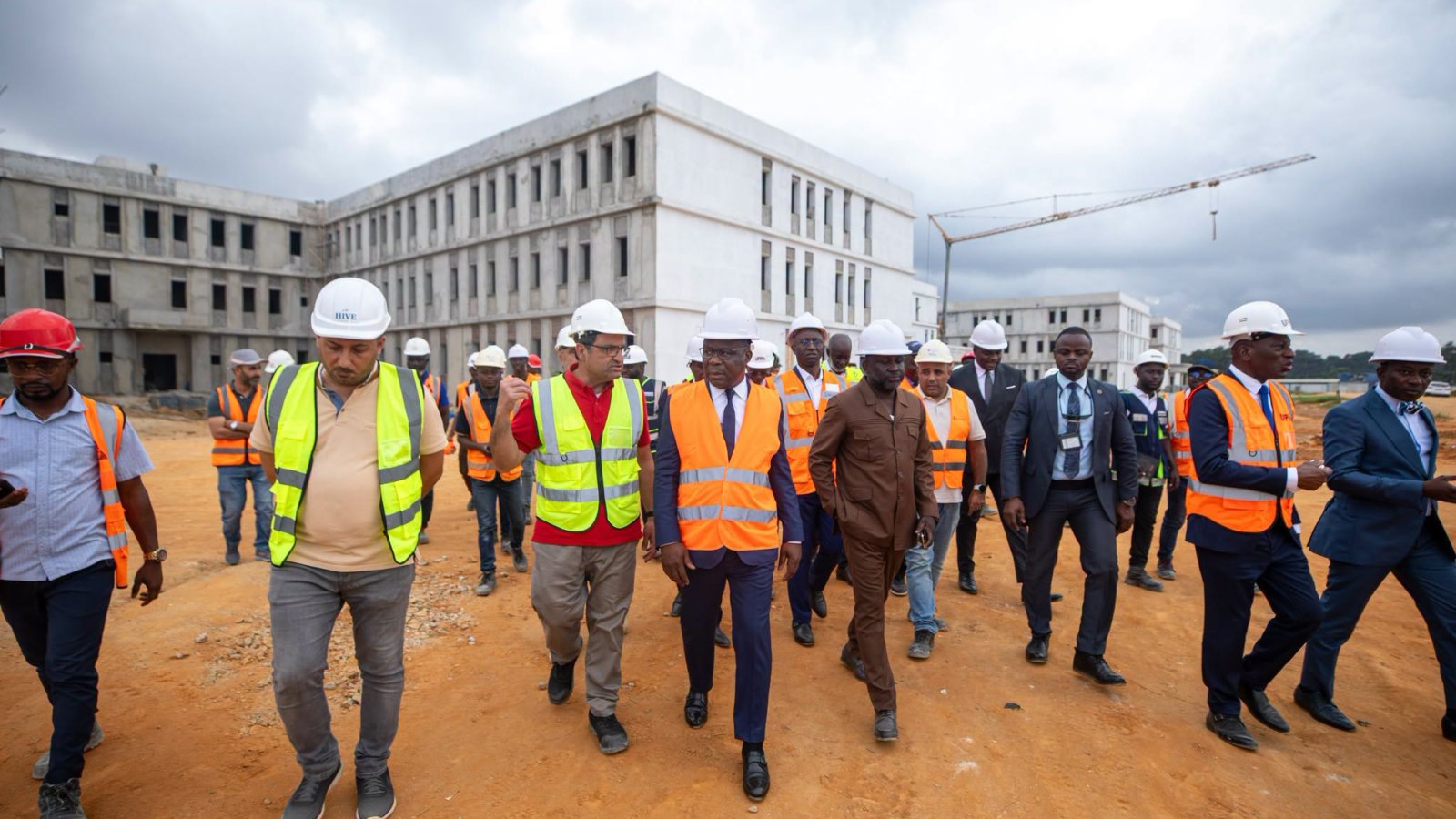 Futur CHU d’Abobo : En visite sur le chantier, Pierre Dimba appelle au respect du délai de livraison