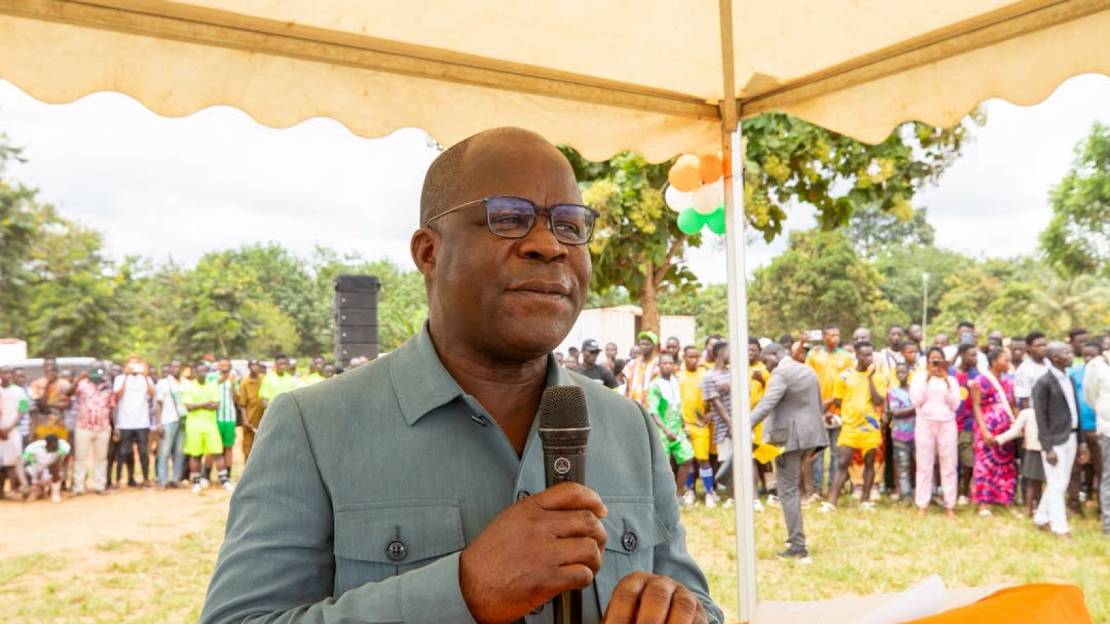 Allepila / Rubino (Agneby-Tiassa) : Pierre Dimba donne le coup d’envoi aux travaux d’un centre de santé rurale