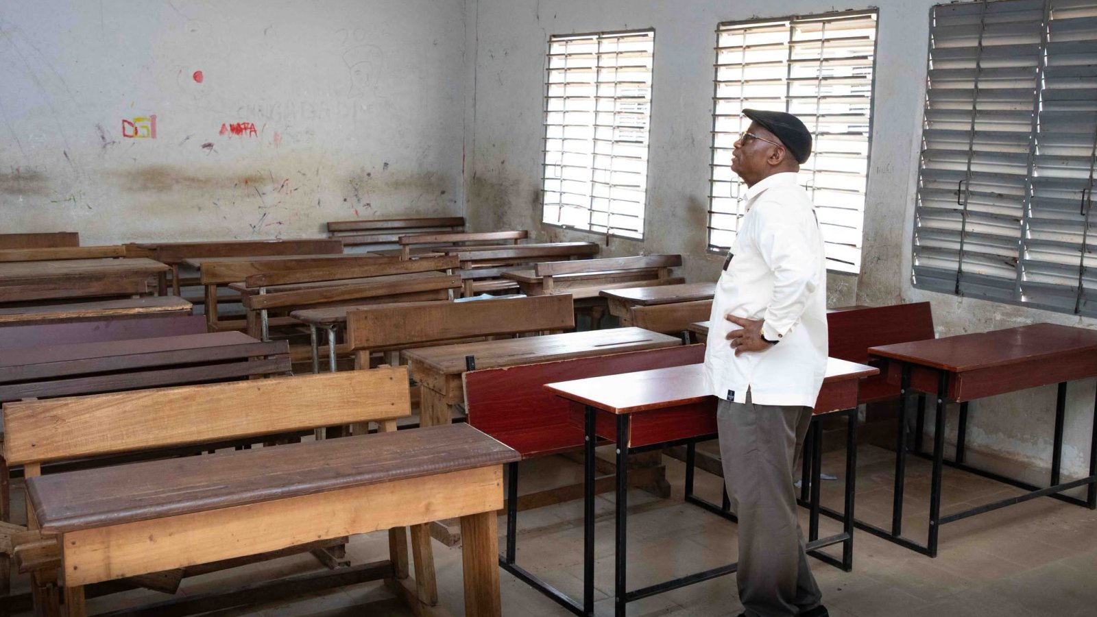 MENAET : N’Guessan KOFFI visite des établissements scolaires à Béoumi et appelle à la mobilisation pour leur réhabilitation