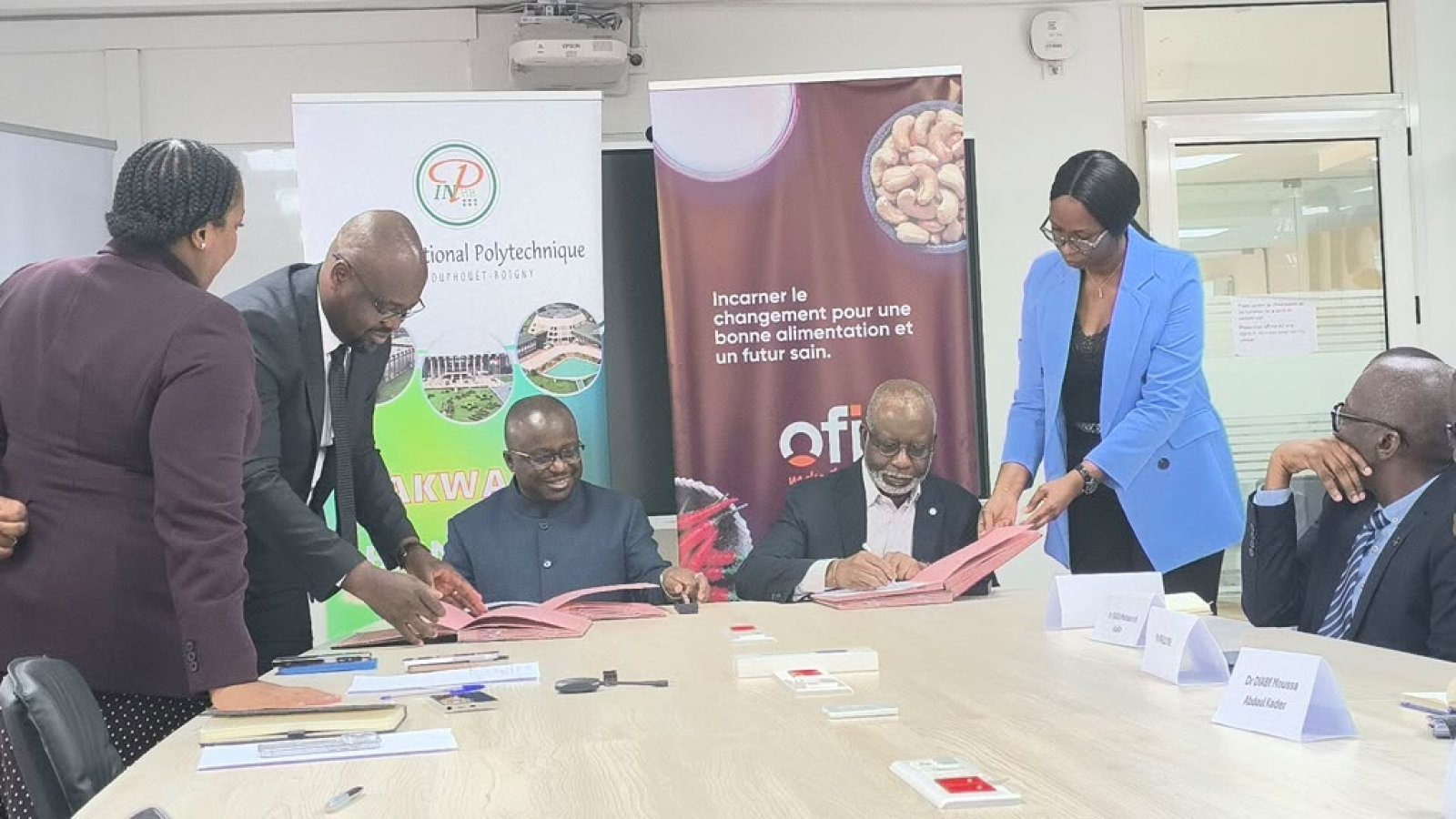 INP-HB–OFI : un partenariat pour renforcer les compétences et l’innovation agro-industrielle