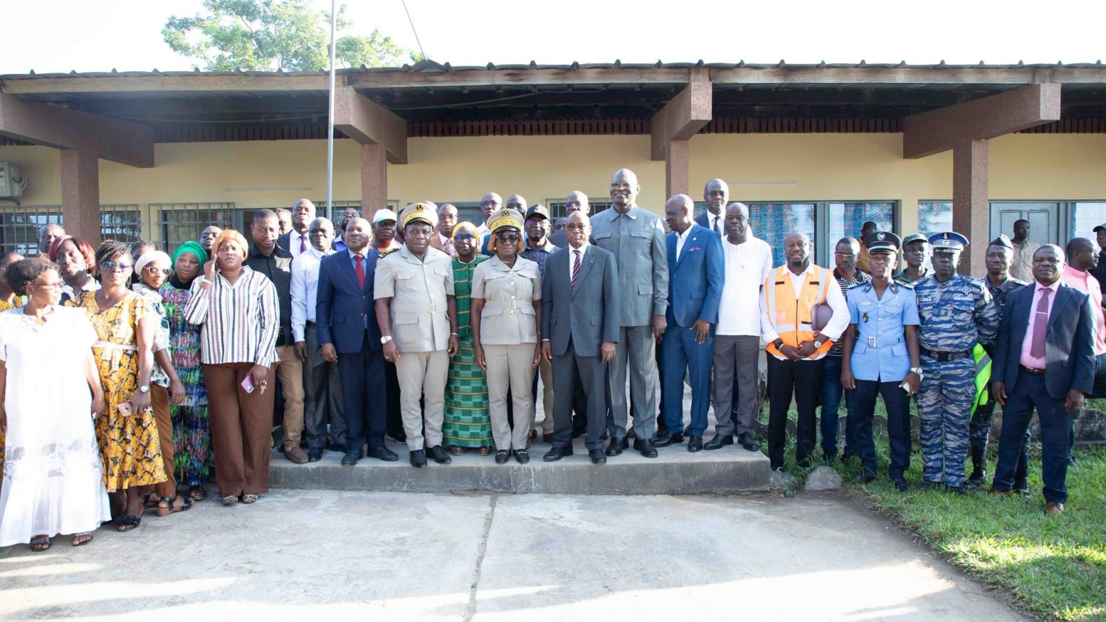 Sakassou : les travaux de réhabilitation du Lycée Moderne Paul Akoto Yao avancent