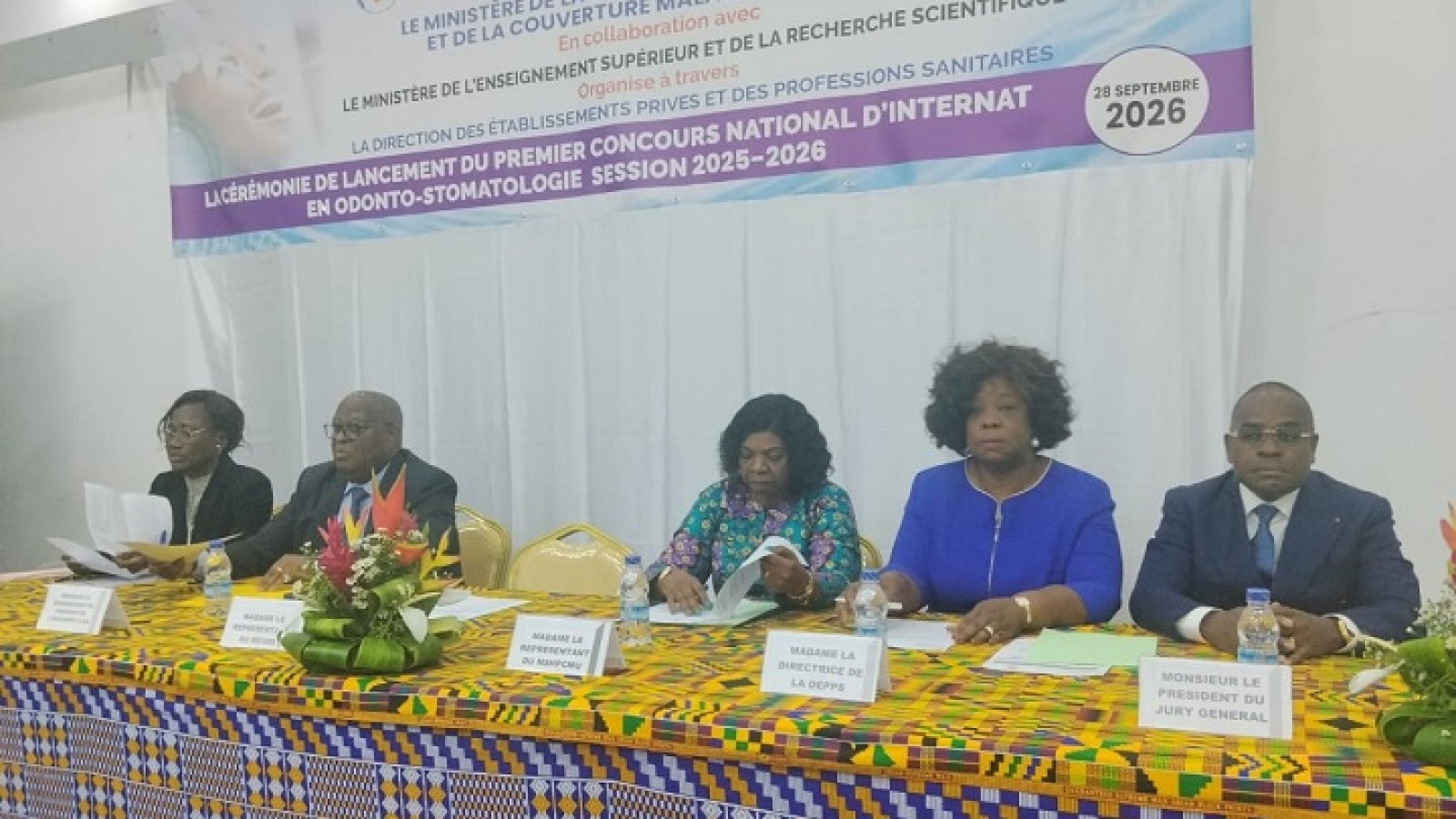 Abidjan abrite le premier concours national d’internat en odonto-stomatologie