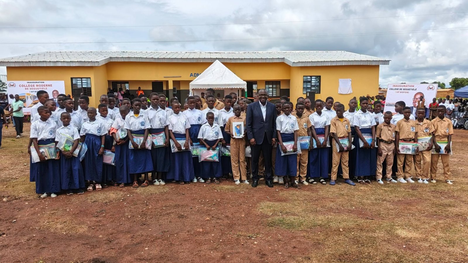 Niofoin : le Collège Moderne de Séguétiélé officiellement réceptionné