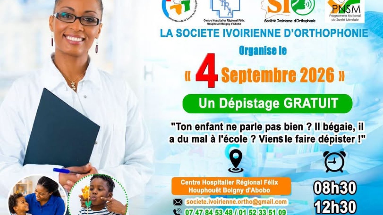 Troubles du langage chez l’enfant : La SIO appelle au dépistage précoce