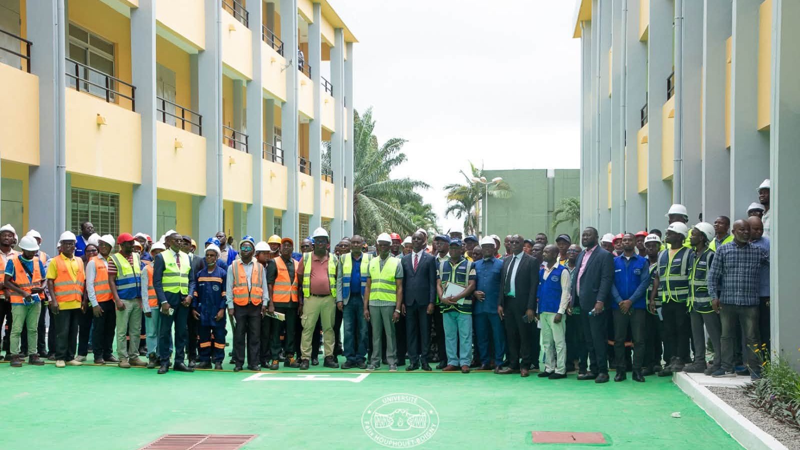UFHB : Le ministre Adama Diawara s’imprègne de l’état d’avancement des travaux