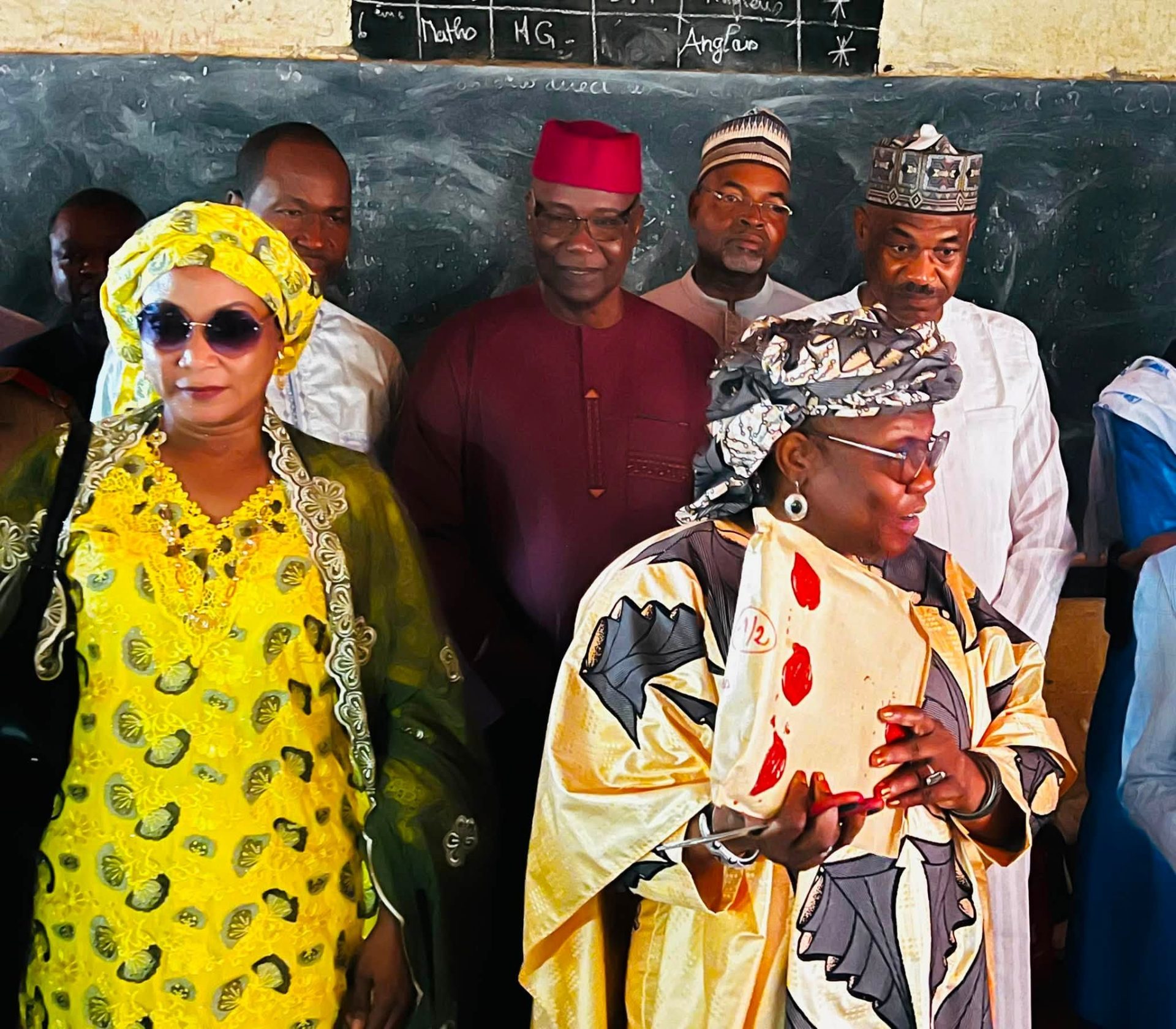 Niger / Concours d’entrée aux collèges scientifiques : La Ministre Dr Élisabeth Shérif donne le coup d’envoi des épreuves