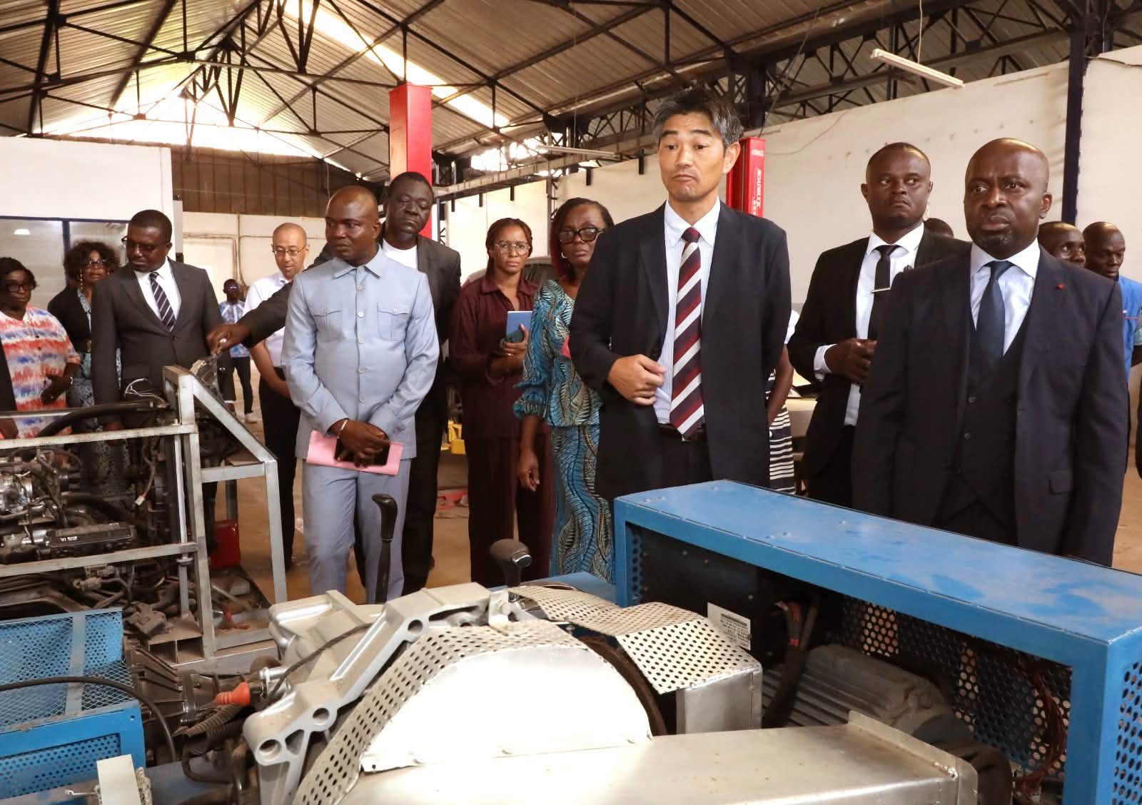 Côte d’Ivoire–Japon : trois lycées professionnels bientôt réhabilités et équipés