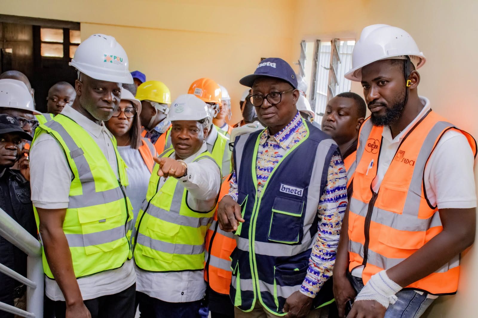 Enseignement supérieur : Adama Diawara inspecte les chantiers de l’UPGC et du CROU de Korhogo
