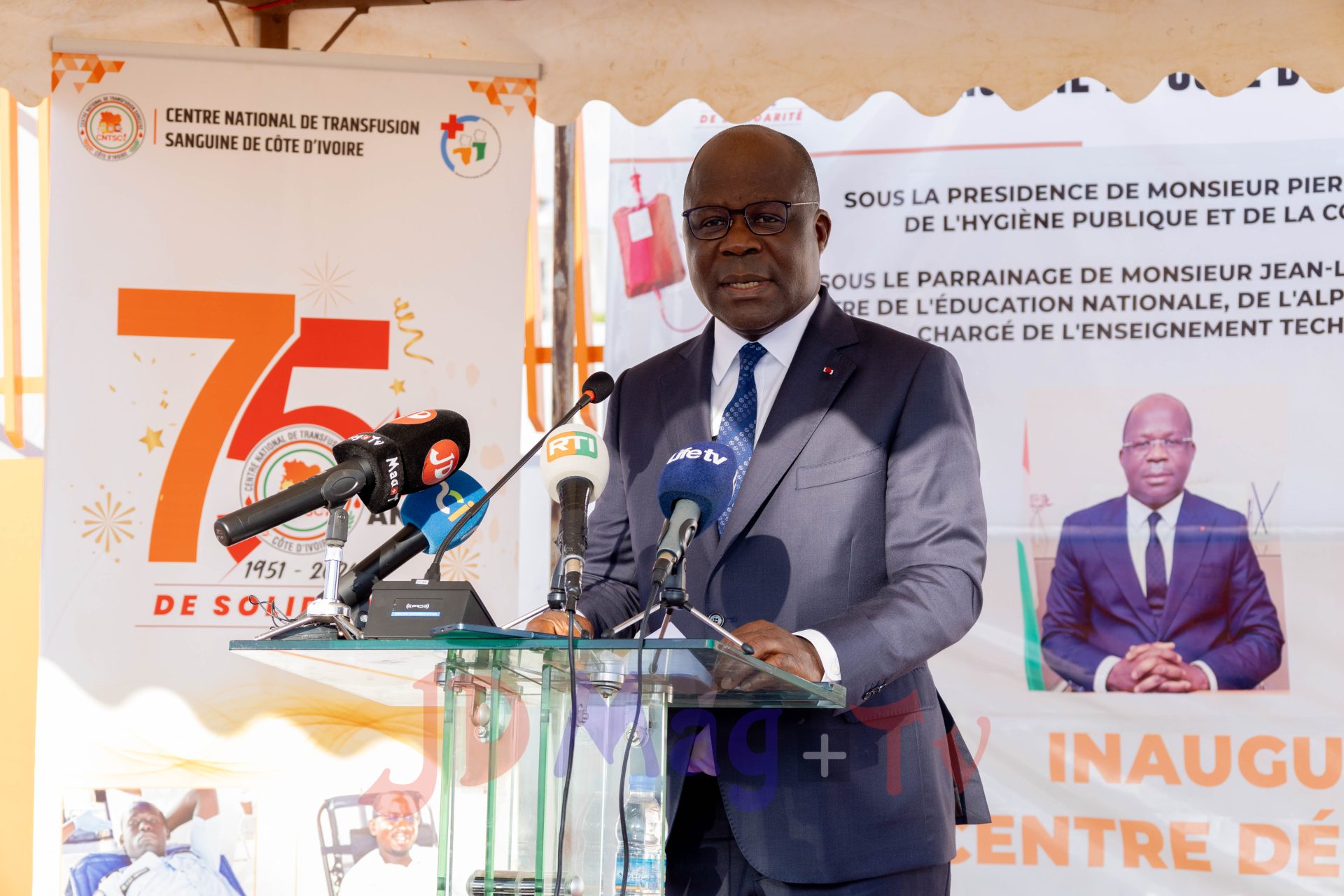 Le CNTSCI renforce son dispositif de transfusion sanguine à Grand-Bassam.