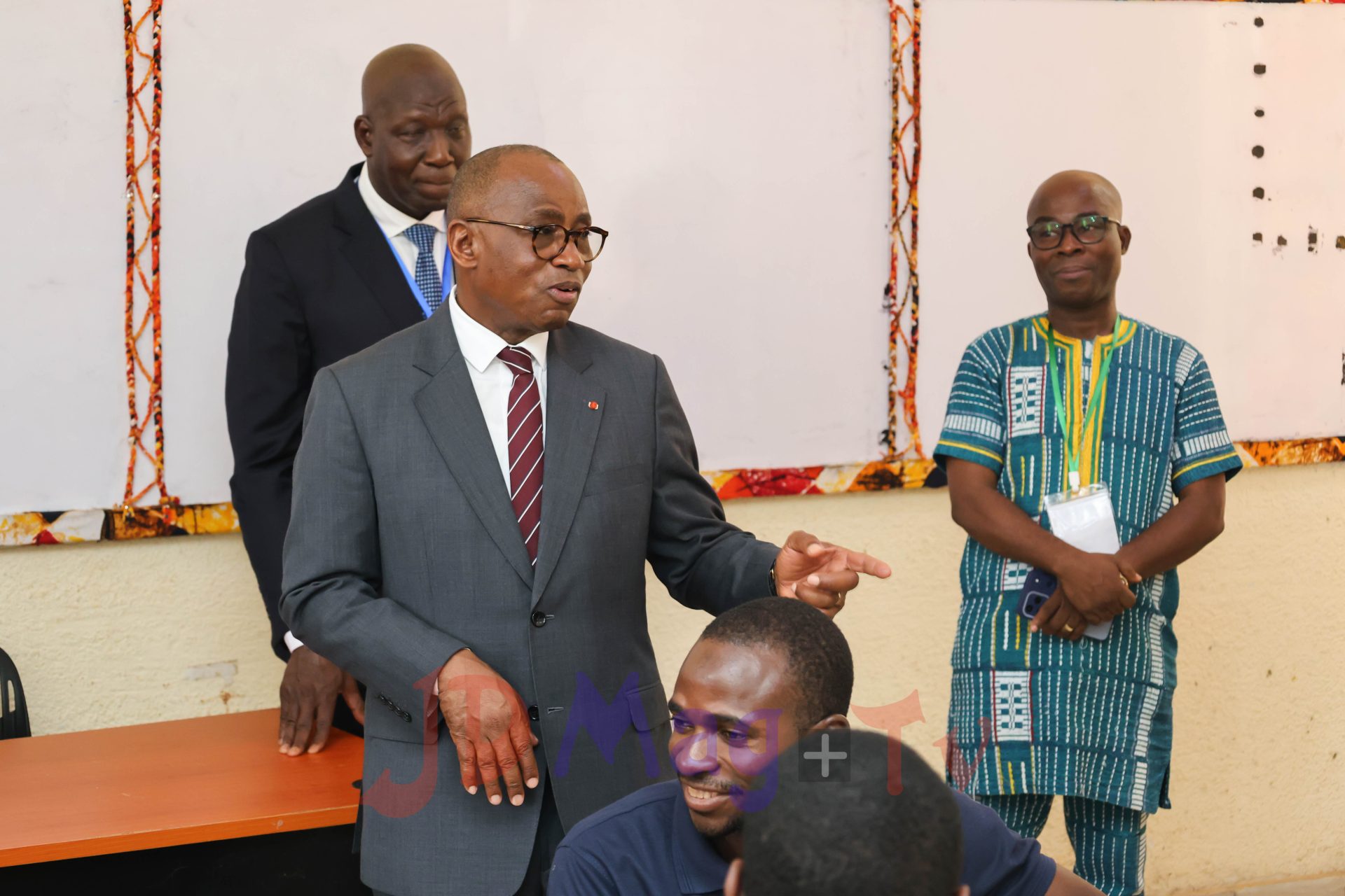 MENAET : le ministre N’Guessan KOFFI au CAFOP supérieur pour renforcer la formation des enseignants