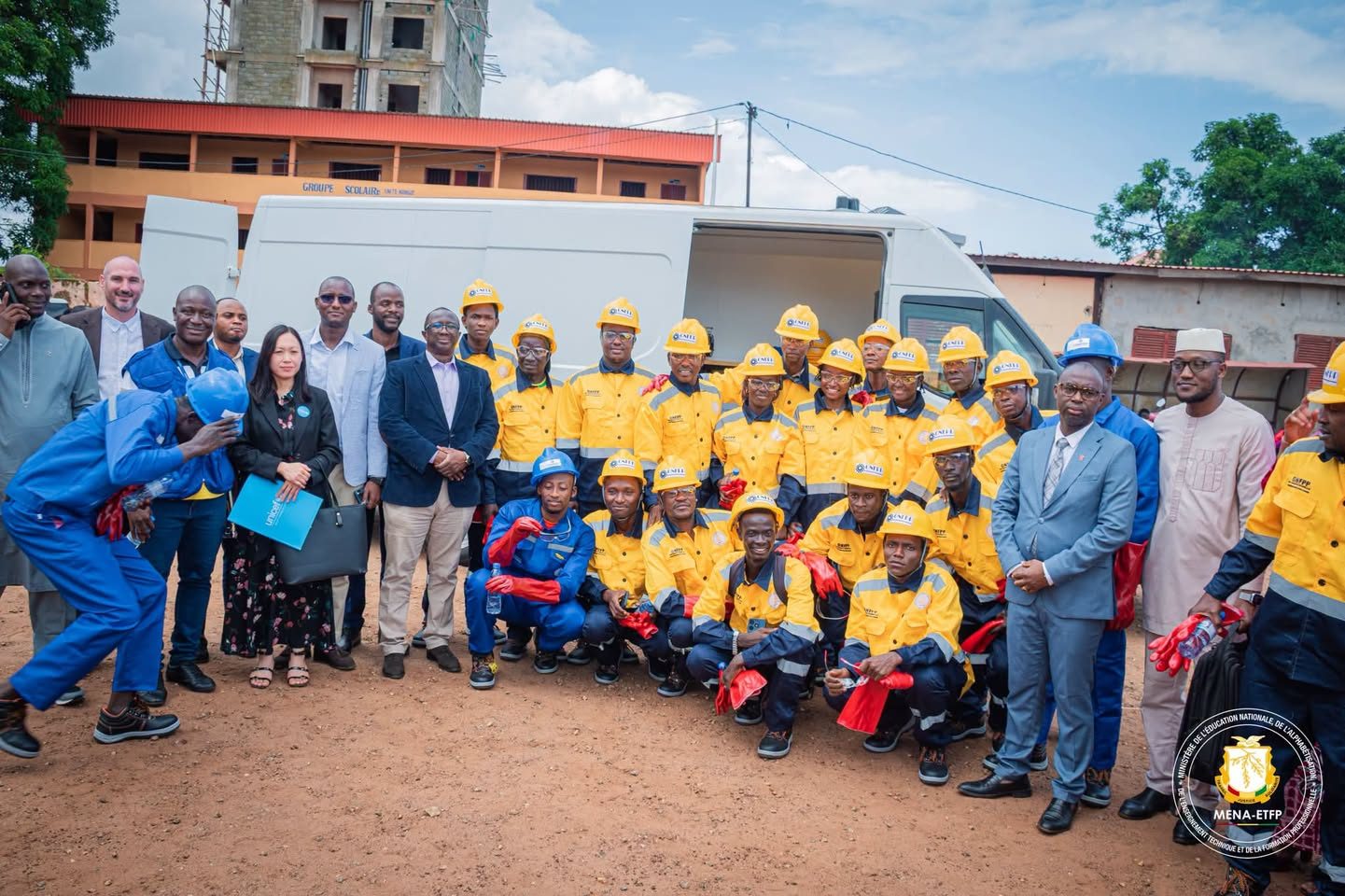 Guinée / Formation professionnelle : L’Unité Mobile mise sur le « savoir-faire » pour renforcer les compétences