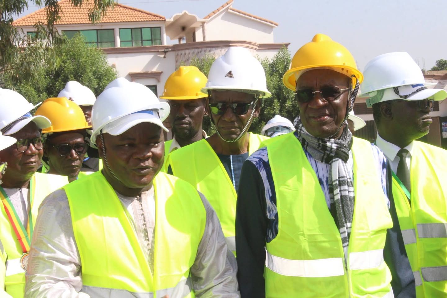 Mali / Infrastructures scolaires : Le ministre de l’Éducation nationale s’enquiert de l’avancement des travaux du lycée de Moribabougou