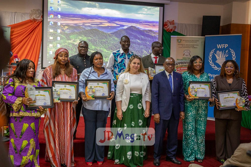 MENAET : Les acteurs de l’alimentation scolaire distingués à Yamoussoukro