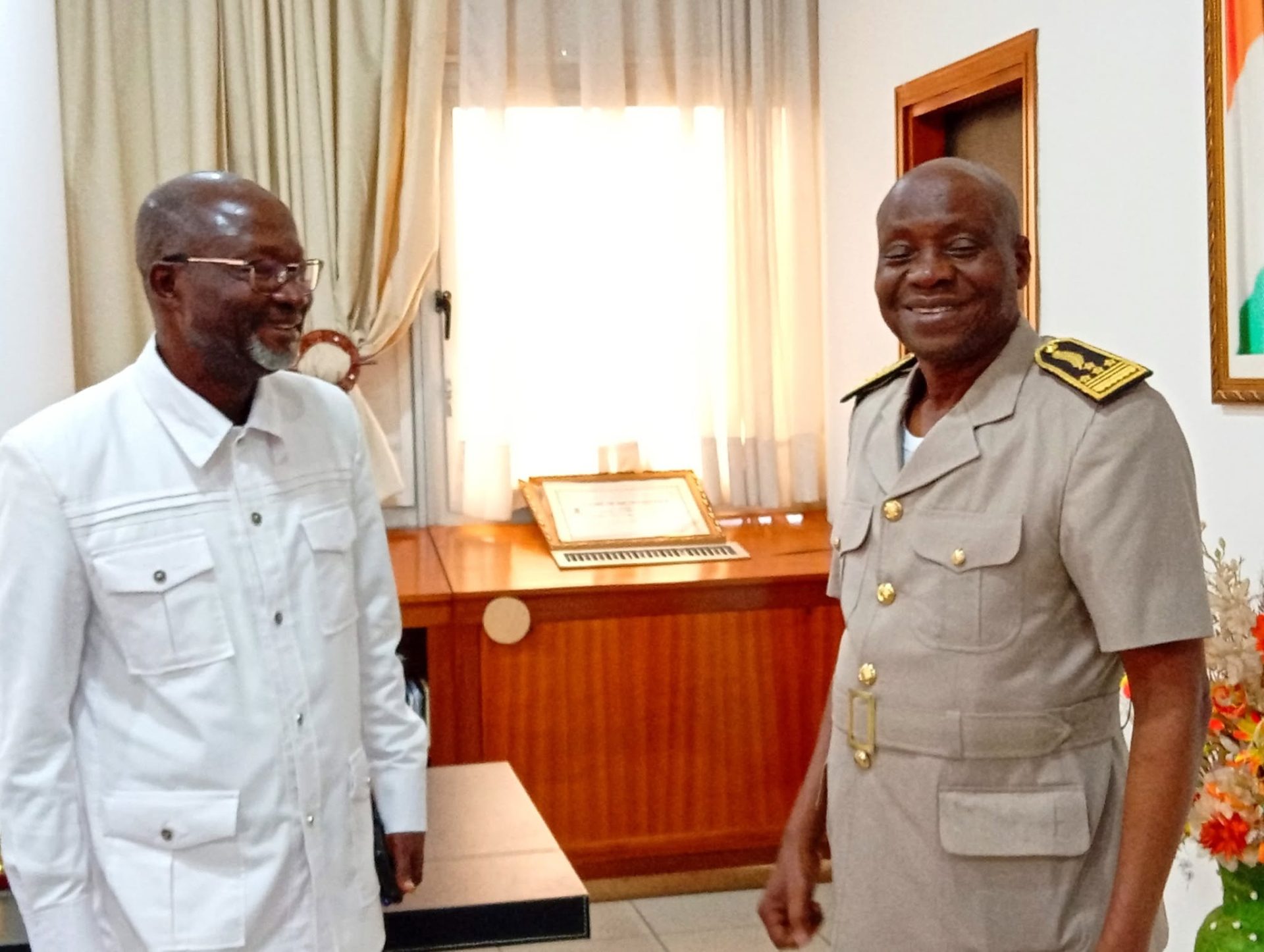 Education nationale : Le nouveau DRENAET de Yamoussoukro à la rencontre du préfet