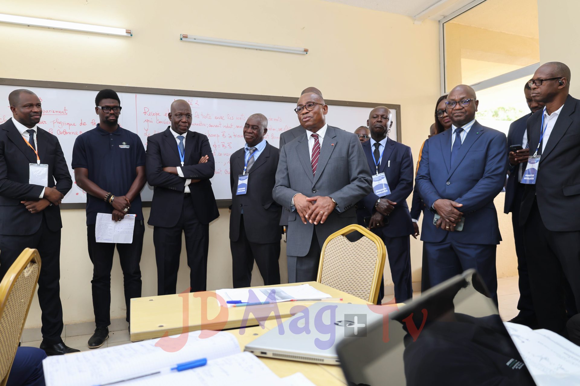 MENAET : le ministre N’Guessan KOFFI au CAFOP supérieur pour renforcer la formation des enseignants
