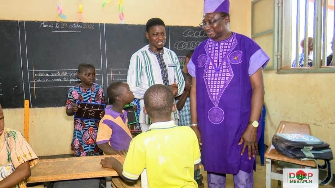 Burkina Faso / Éducation inclusive : Le ministre Jacques Sosthène Dingara salue les avancées de l’inclusion scolaire à Niènéta « A »