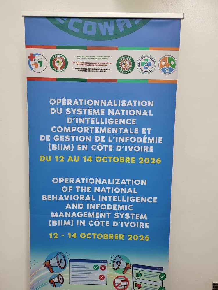Riposte aux menaces sanitaires : La côte d’ivoire consolide son dispositif de veille et de gestion de l’infodémie
