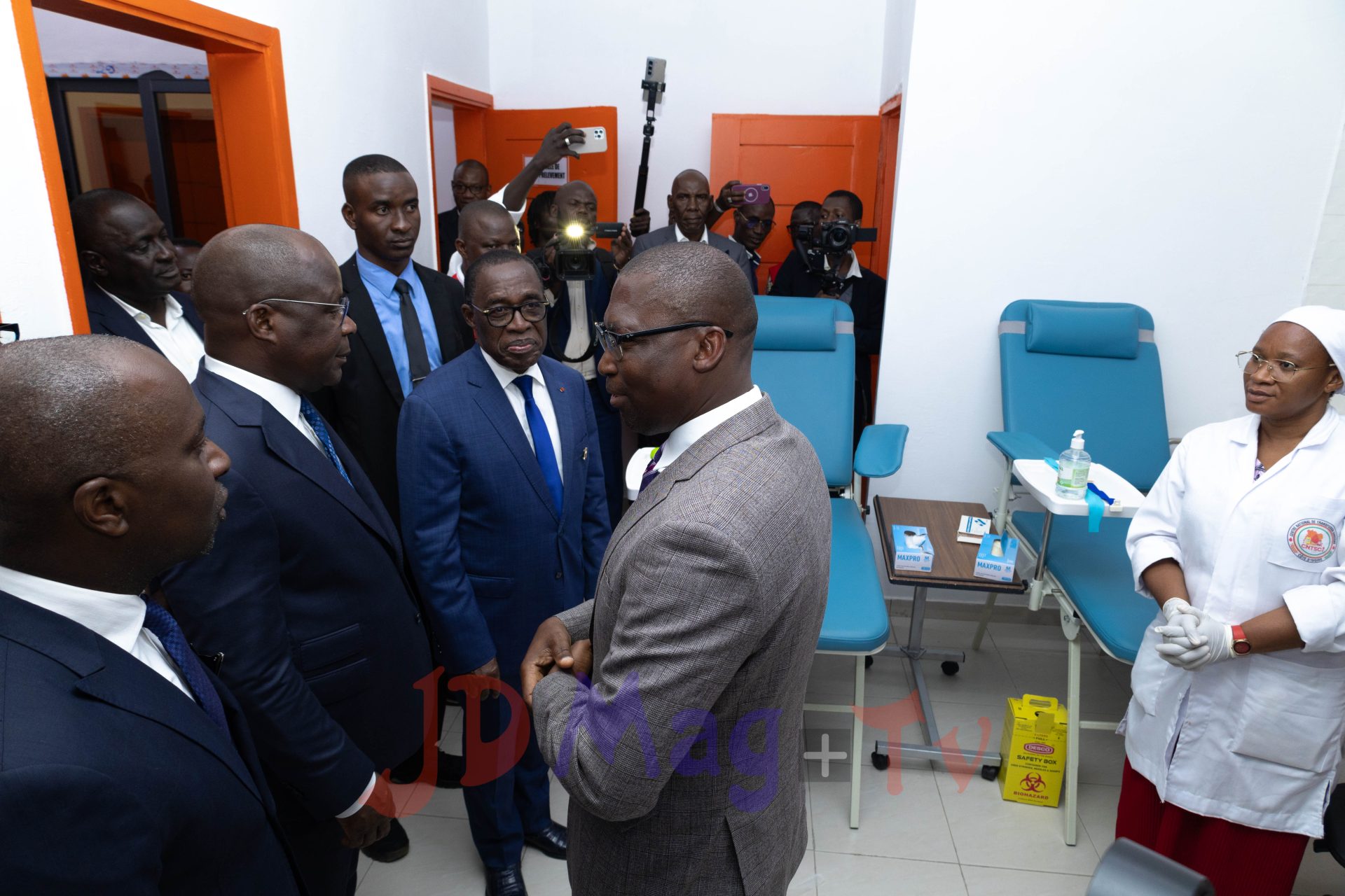 Le CNTSCI renforce son dispositif de transfusion sanguine à Grand-Bassam.