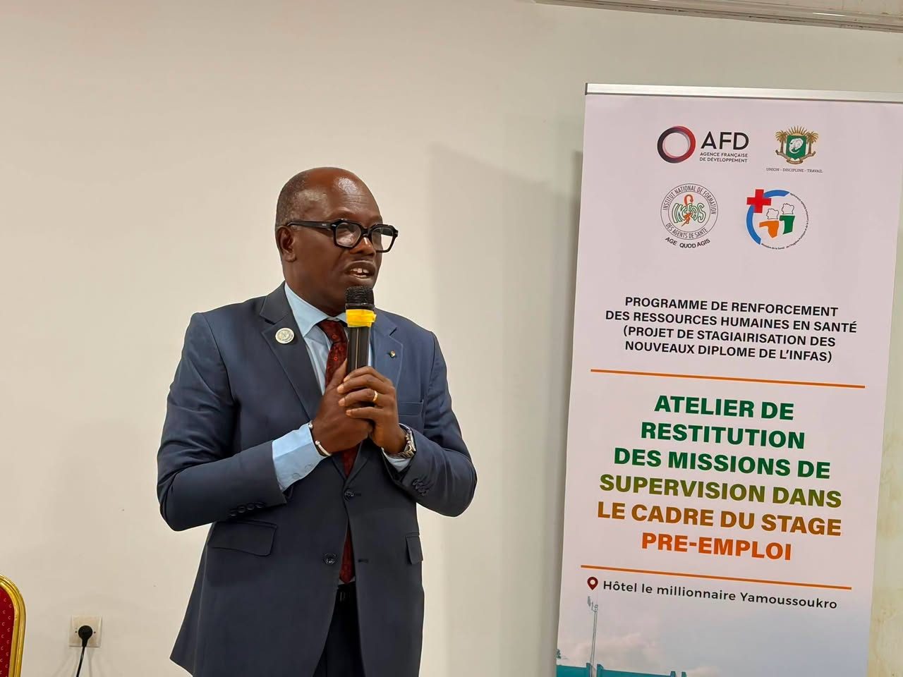 Yamoussoukro / Stage pré-emploi des agents de santé : L’INFAS, l’AFD et les PRES font le bilan des missions de supervision