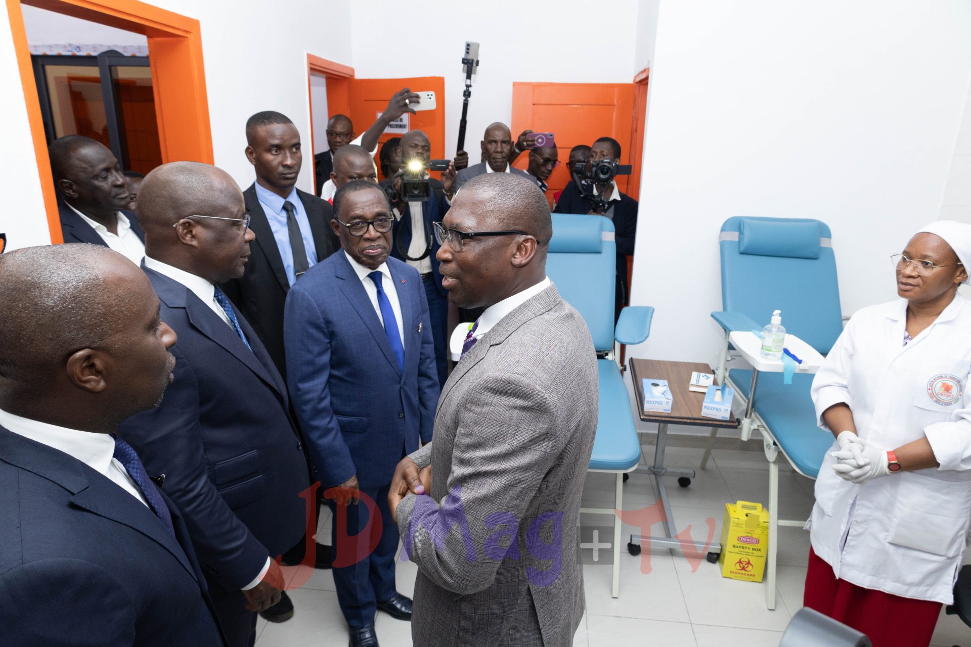 Le CNTSCI renforce son dispositif de transfusion sanguine à Grand-Bassam.