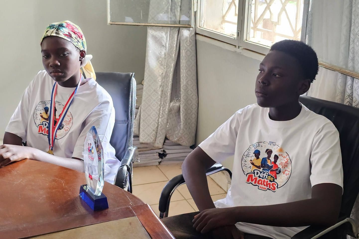 Tchad / Éducation : La secrétaire d’État encourage les lauréats du concours « Le Défi des Maths »