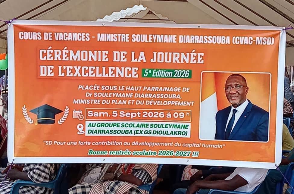 Yamoussoukro : Les meilleurs élèves des cours de vacances récompensés pour l’excellence
