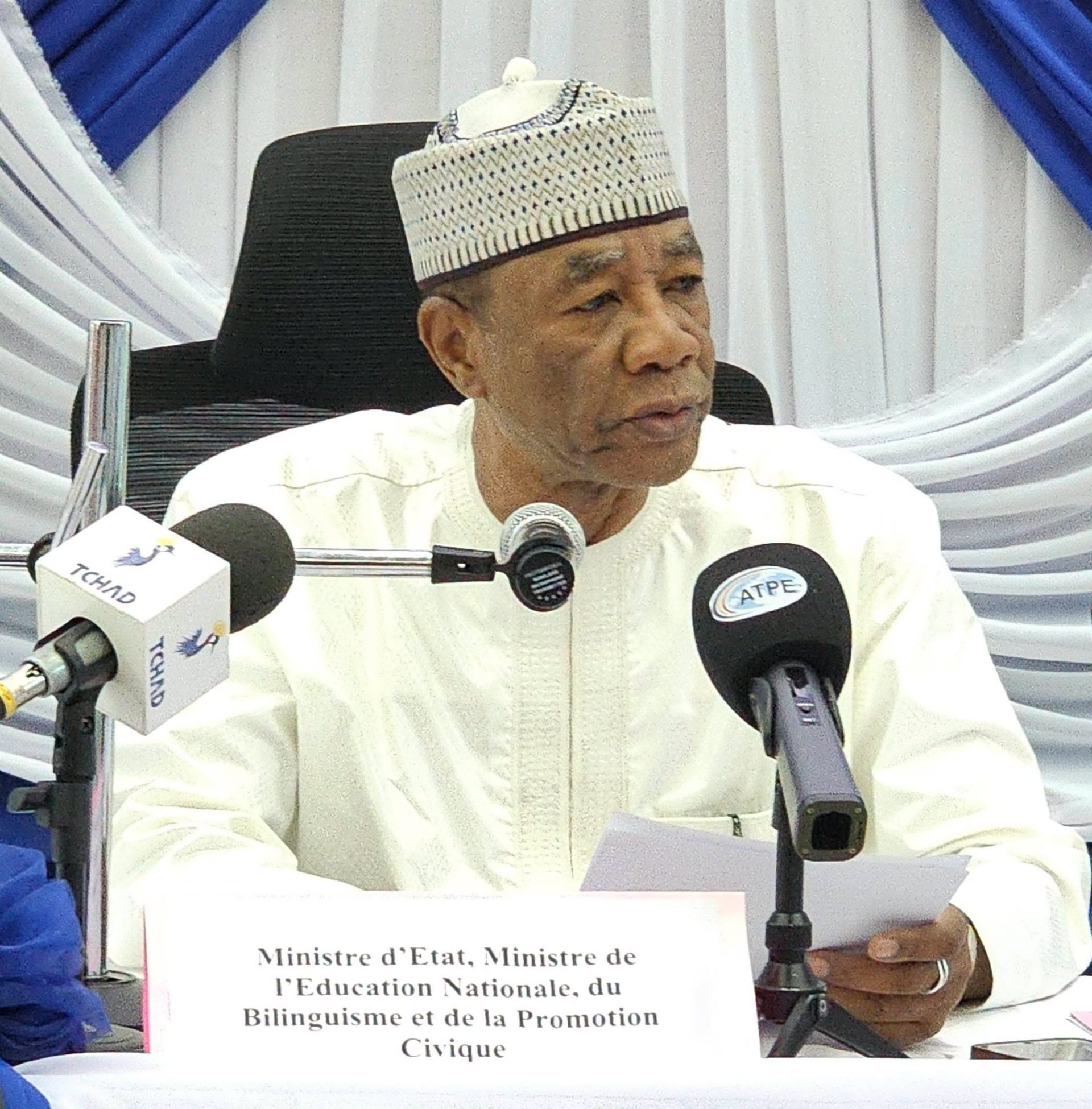 Tchad / Un atelier de réflexion s’ouvre sur la réforme du système éducatif à l’ère de la décentralisation