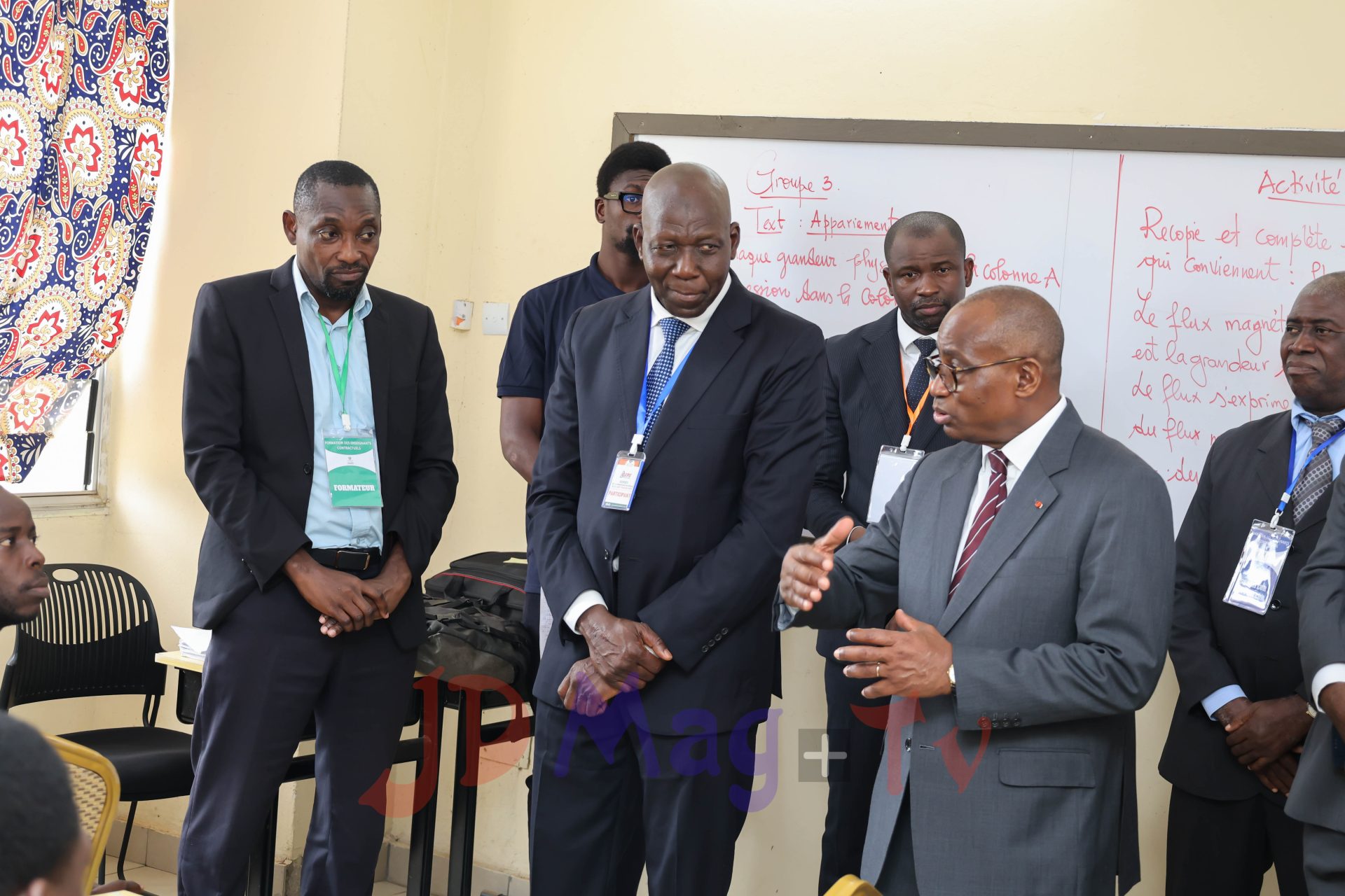 MENAET : le ministre N’Guessan KOFFI au CAFOP supérieur pour renforcer la formation des enseignants