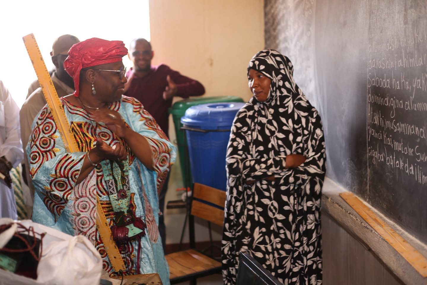 ALPHABÉTISATION : Madame la Ministre en visite au Foyer d’Éducation Permanente d’Aladab