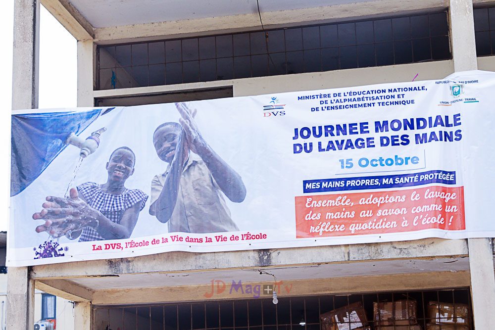 Éducation Nationale : Le lavage des mains, un réflexe à pérenniser dans les écoles ivoiriennes