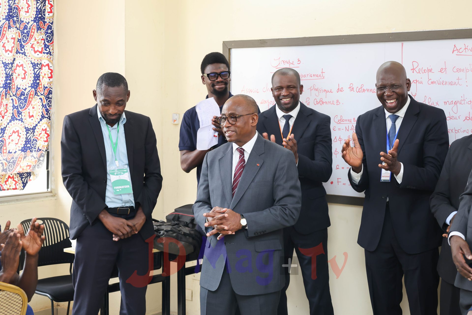 MENAET : le ministre N’Guessan KOFFI au CAFOP supérieur pour renforcer la formation des enseignants