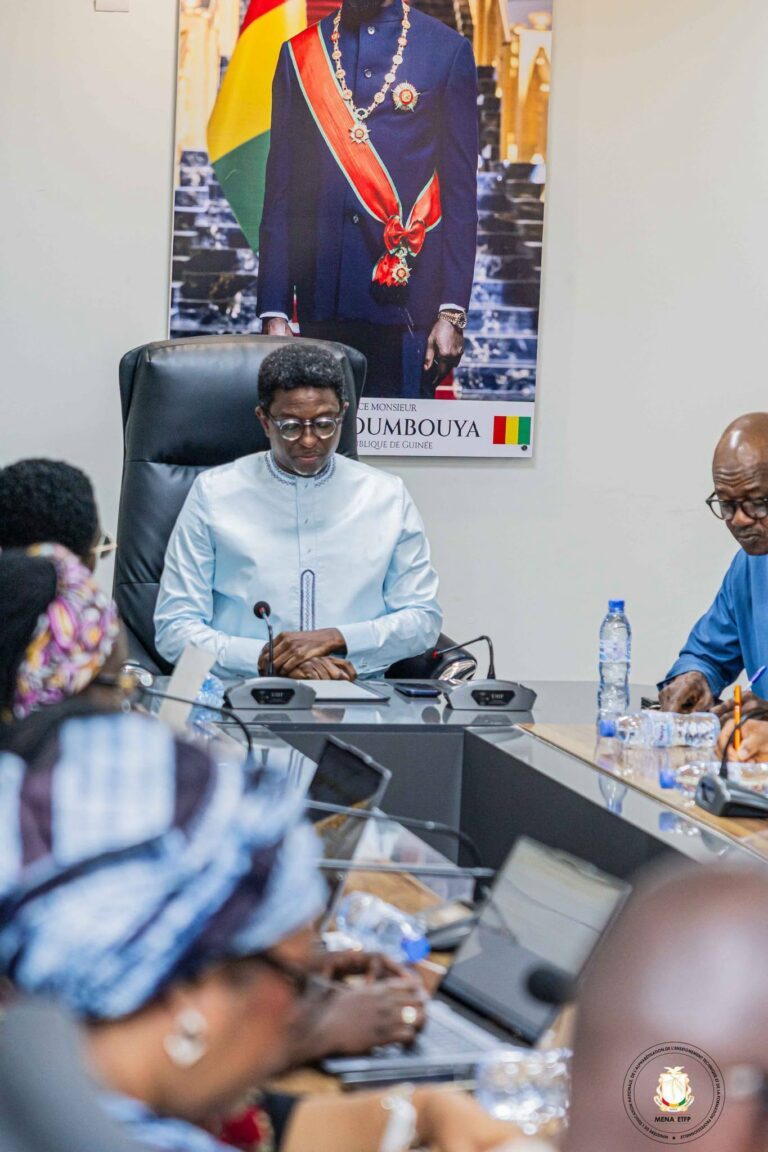 Guinée / MENA-ETFP : Le ministre Alpha Bacar Barry intensifie les réformes du système éducatif