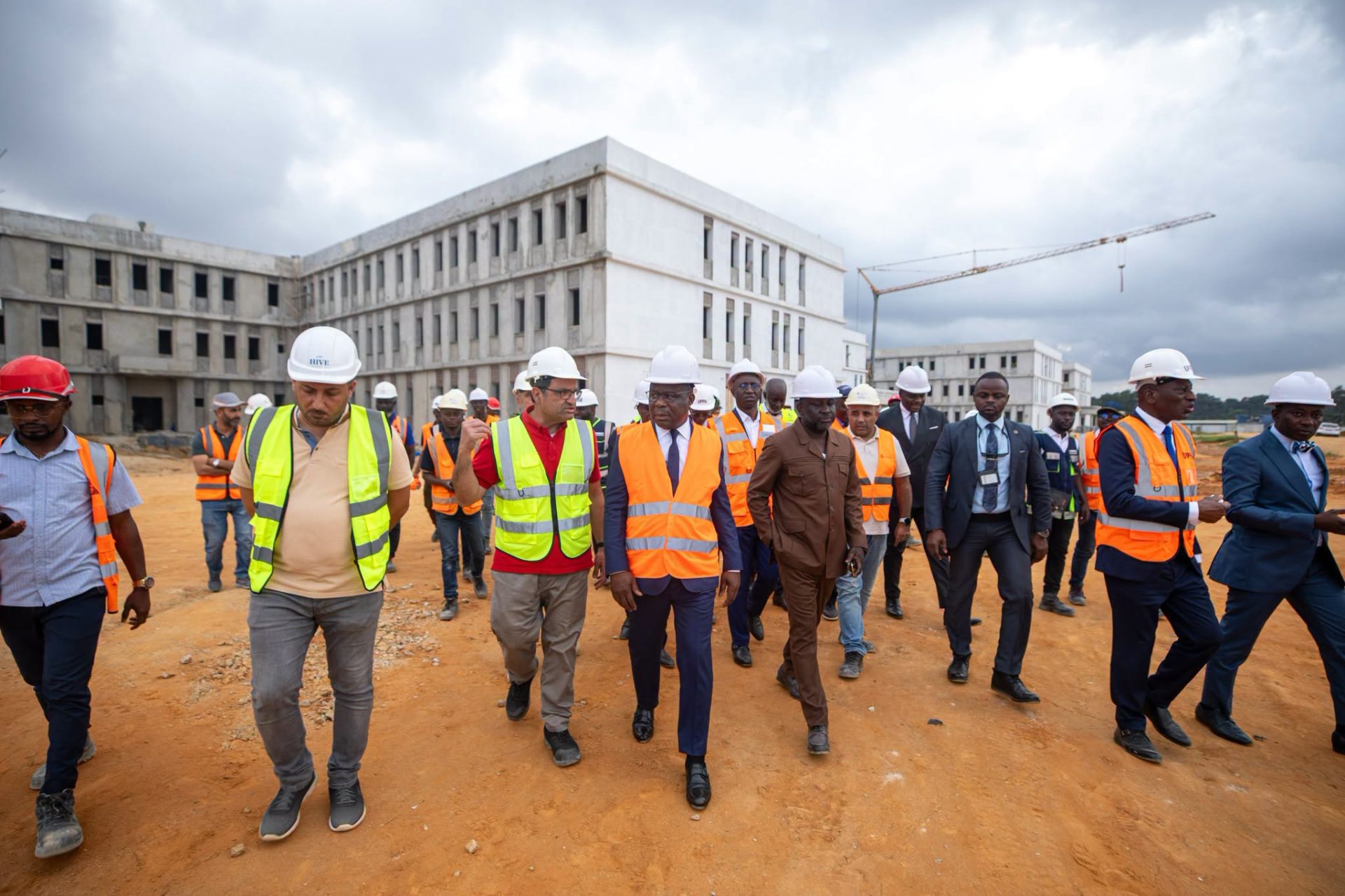 Futur CHU d’Abobo : En visite sur le chantier, Pierre Dimba appelle au respect du délai de livraison