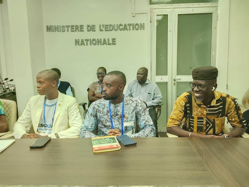 Mali / Éducation nationale : Le ministre reçoit une délégation du réseau des clubs pour l’UNESCO