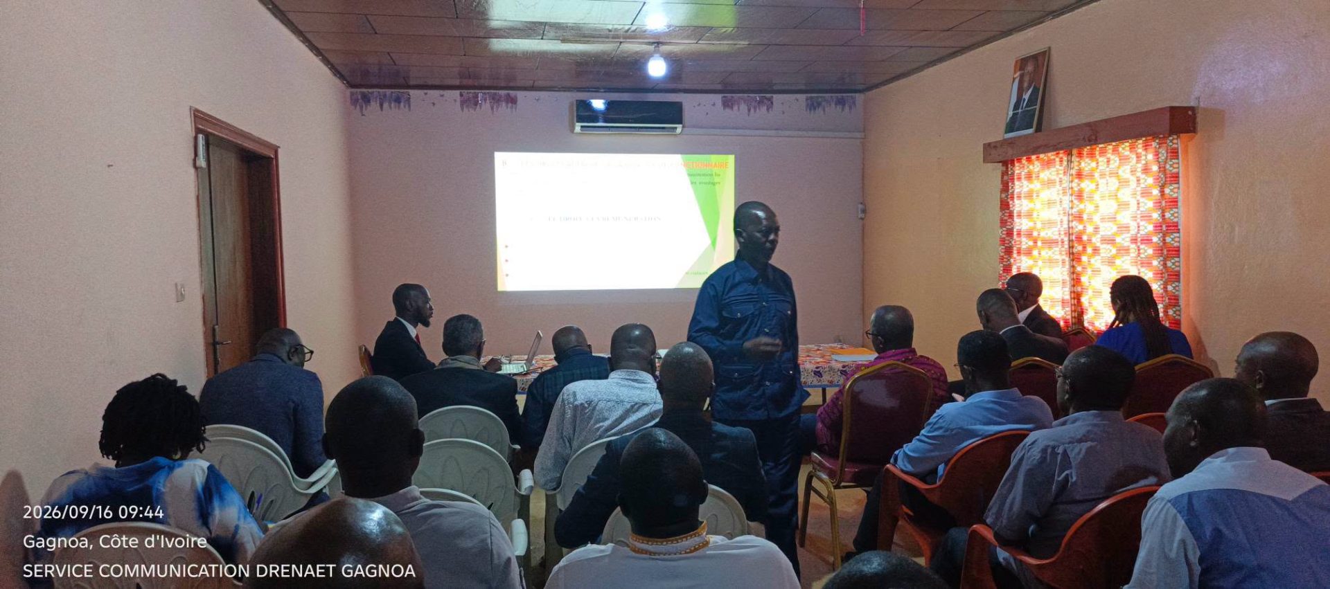 Formation des agents de la DRENAET de Gagnoa sur les droits et devoirs du fonctionnaire
