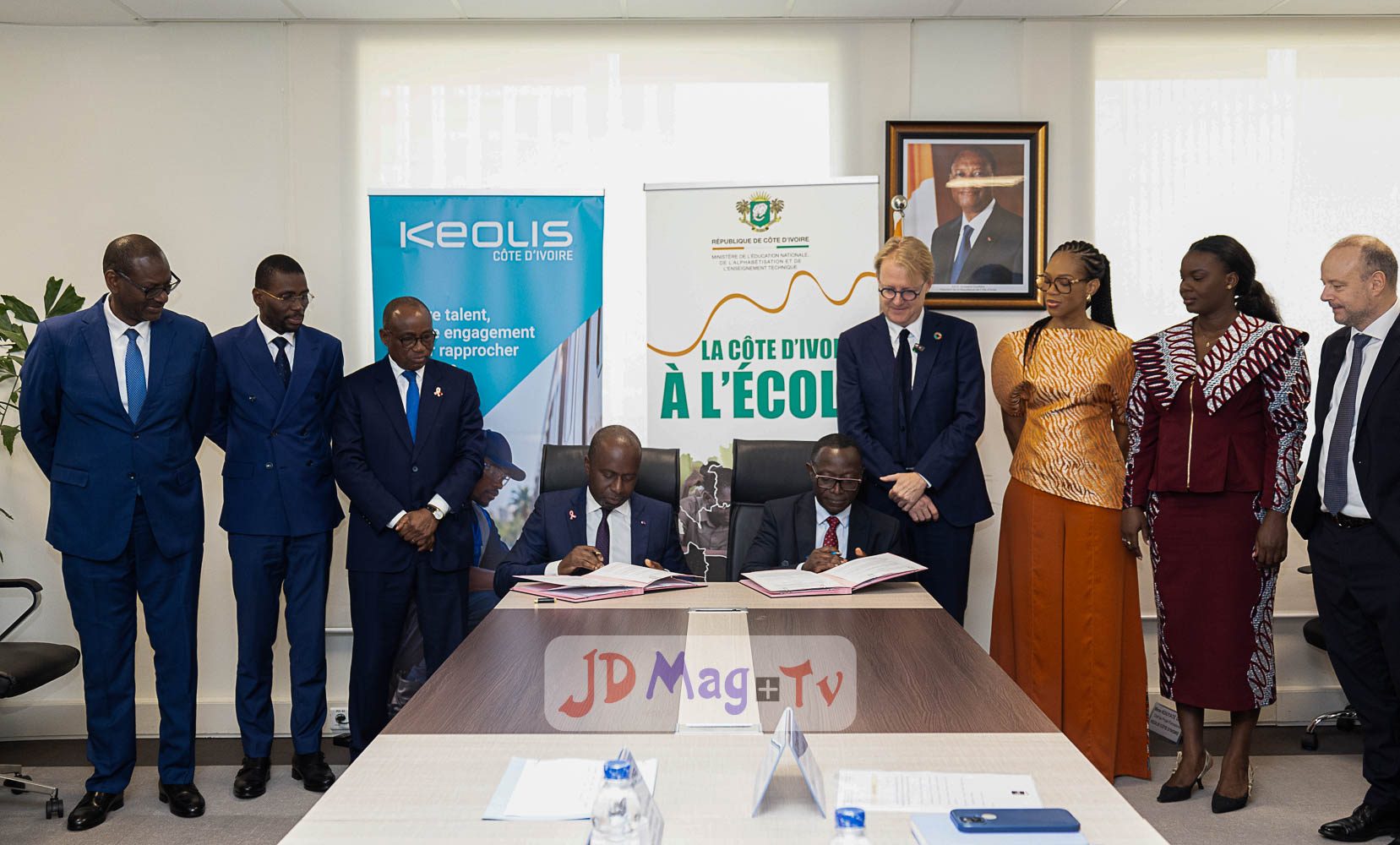 MENAET–KEOLIS : Un partenariat pour former les jeunes aux métiers du métro d’Abidjan