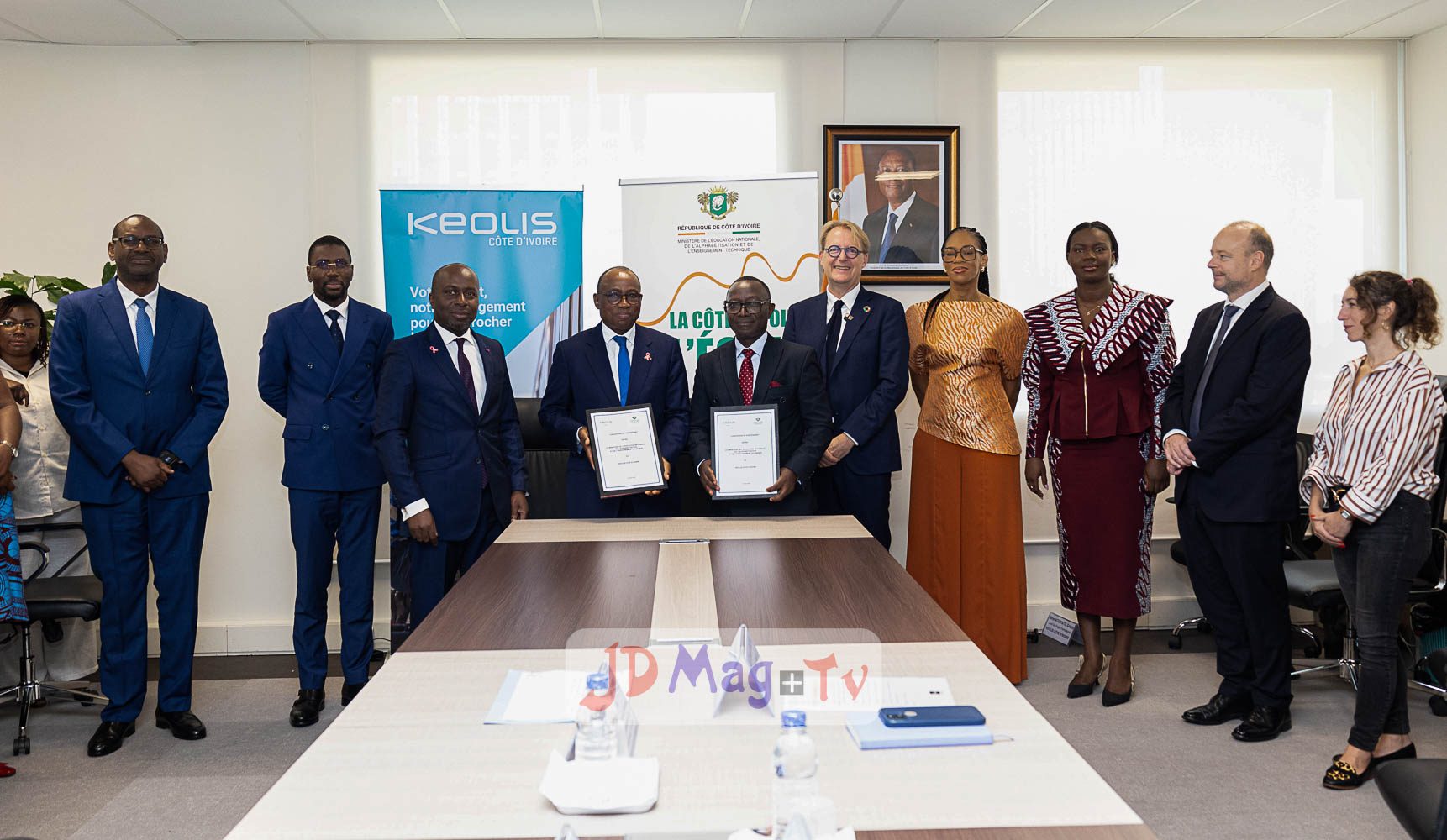 MENAET–KEOLIS : Un partenariat pour former les jeunes aux métiers du métro d’Abidjan