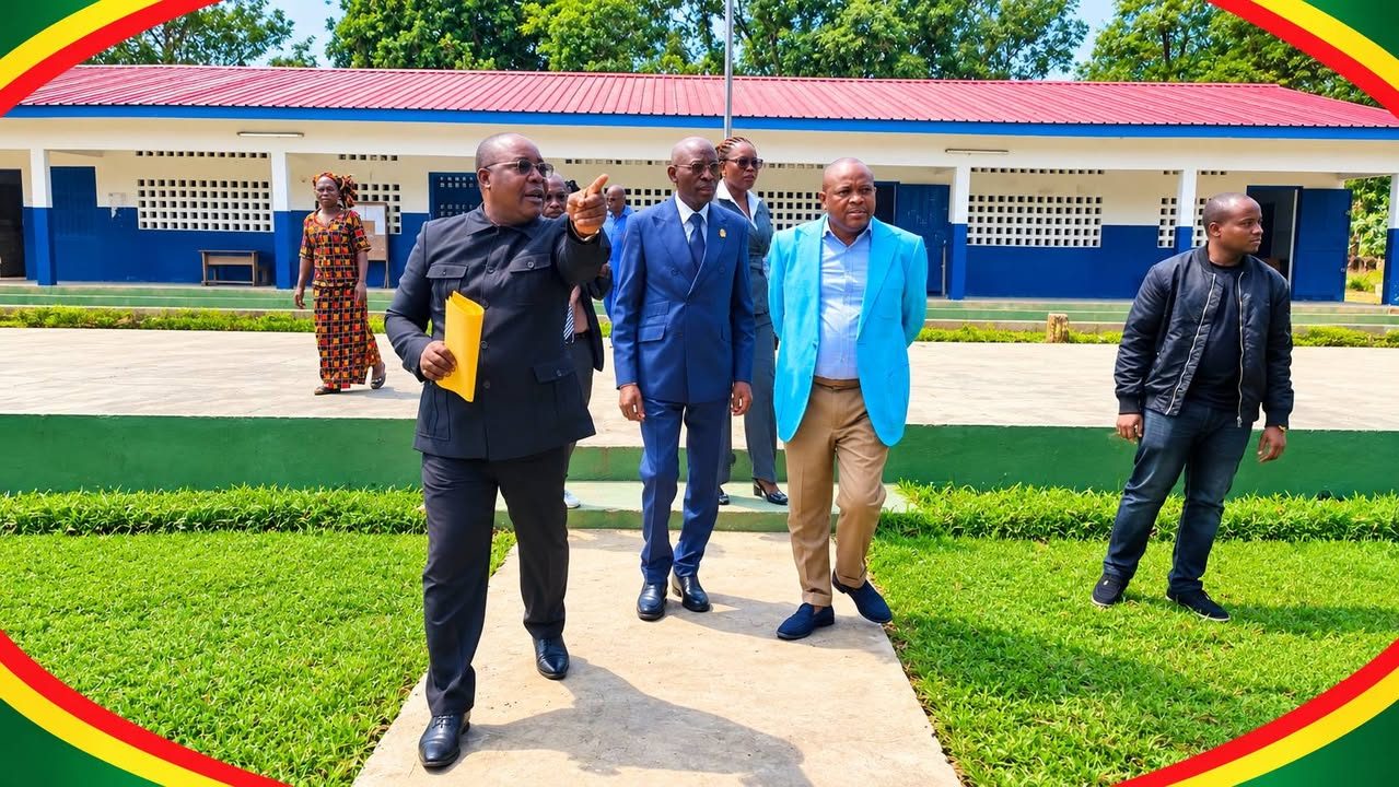 Congo Brazzaville / Établissements scolaires publics en construction : Jean-Luc MOUTHOU maintient le cap des inspections