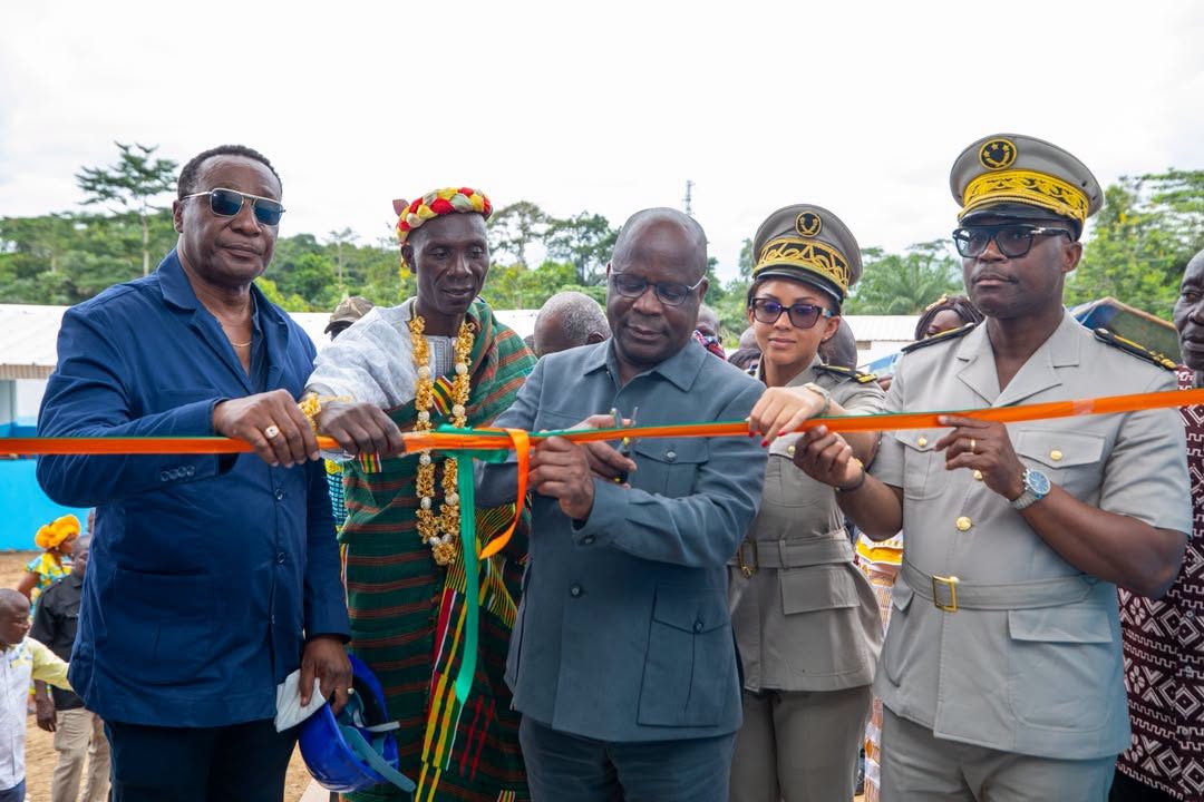 Agou (Adzopé) : Le nouveau Centre de santé rurale de N’guessanKoi officiellement inauguré