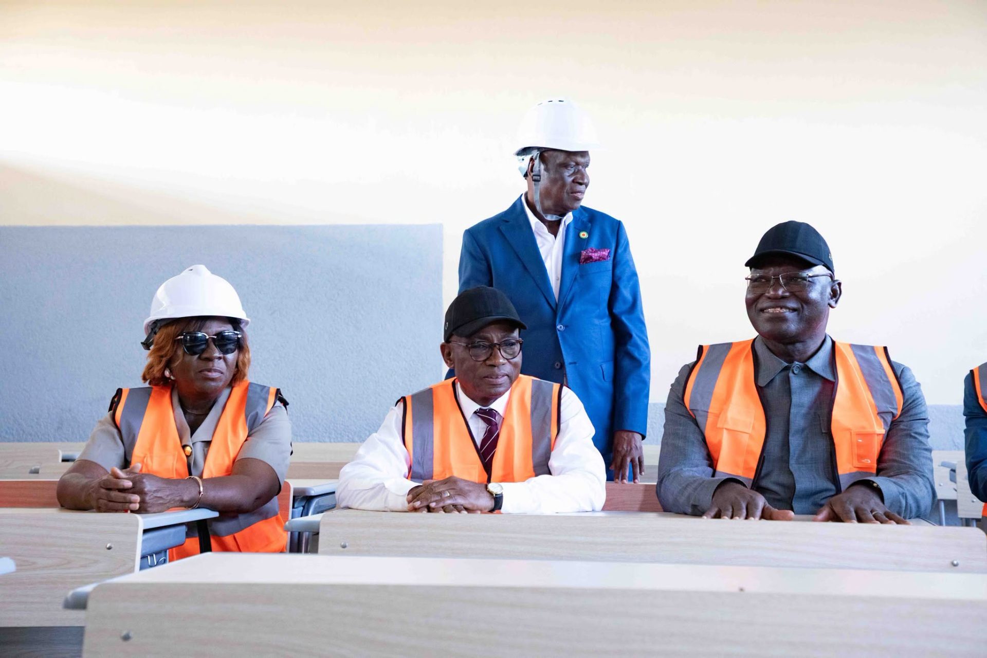 Sakassou : les travaux de réhabilitation du Lycée Moderne Paul Akoto Yao avancent