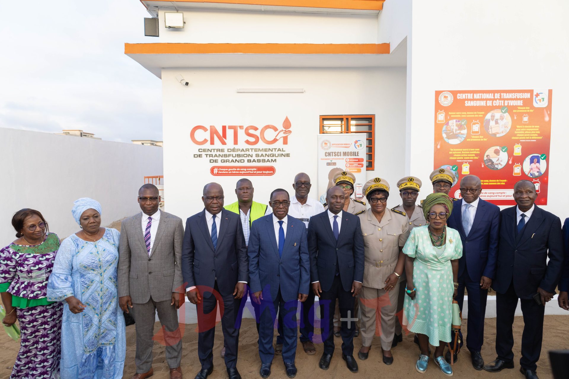 Le CNTSCI renforce son dispositif de transfusion sanguine à Grand-Bassam.