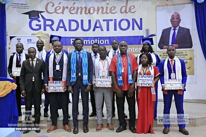 Université Alassane Ouattara : La CUAPTD célèbre la quatrième promotion de ses formations certifiantes
