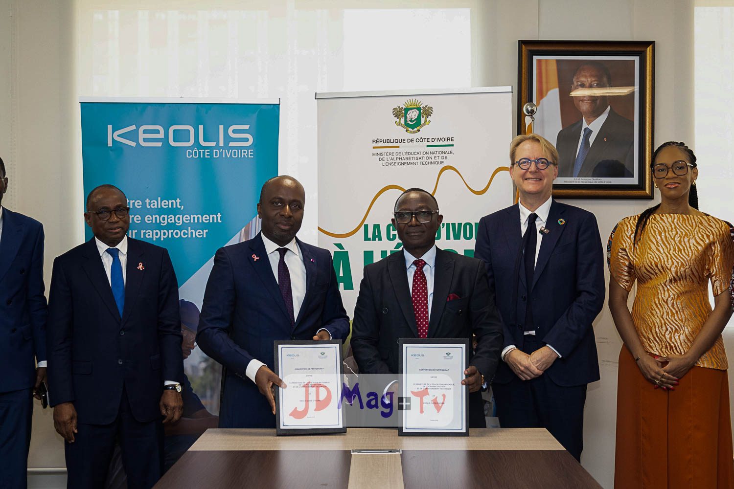 MENAET–KEOLIS : Un partenariat pour former les jeunes aux métiers du métro d’Abidjan