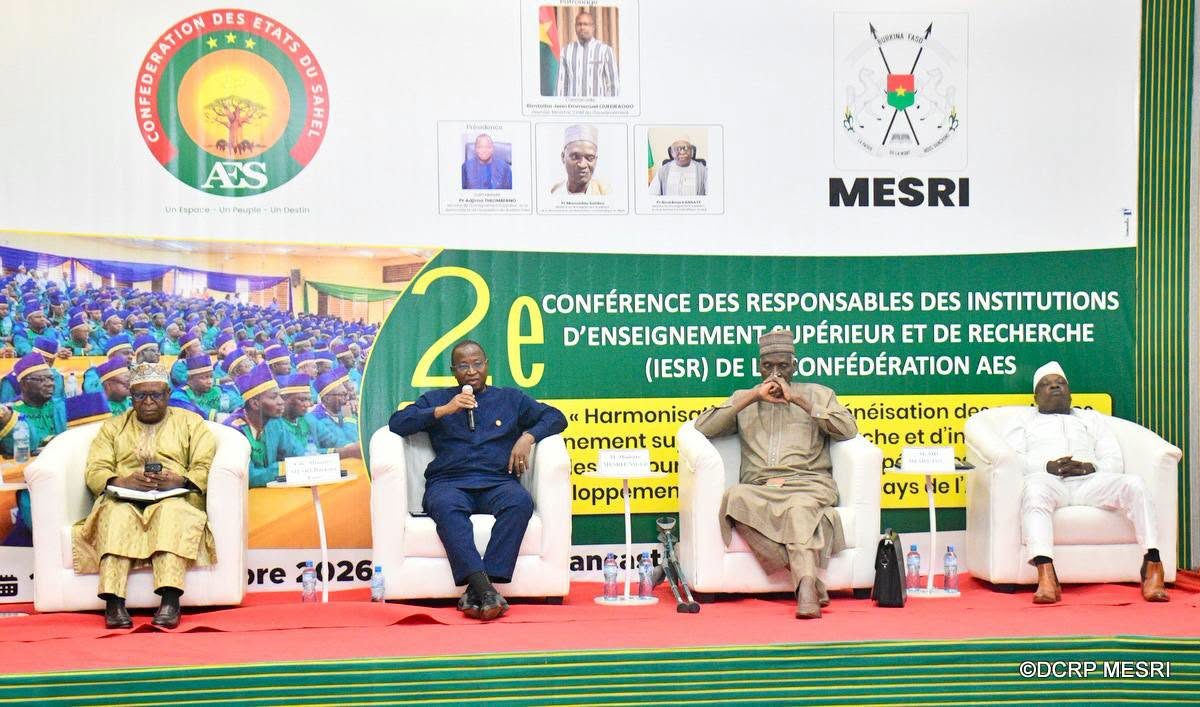 Burkina Faso / Enseignement supérieur : Les ministres de l’AES réfléchissent à l’harmonisation des systèmes universitaires