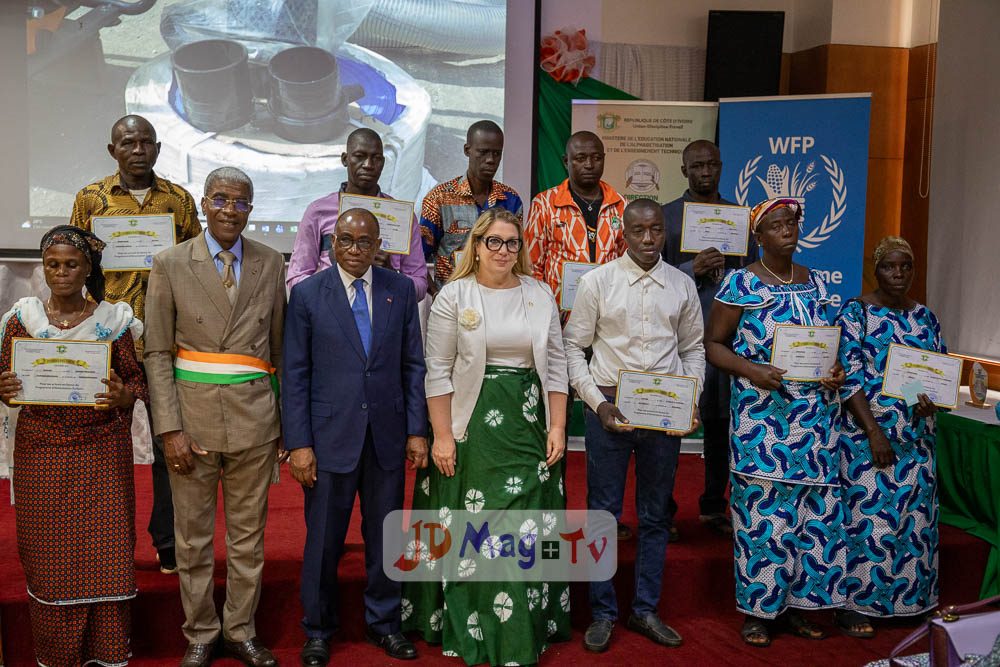 MENAET : Les acteurs de l’alimentation scolaire distingués à Yamoussoukro