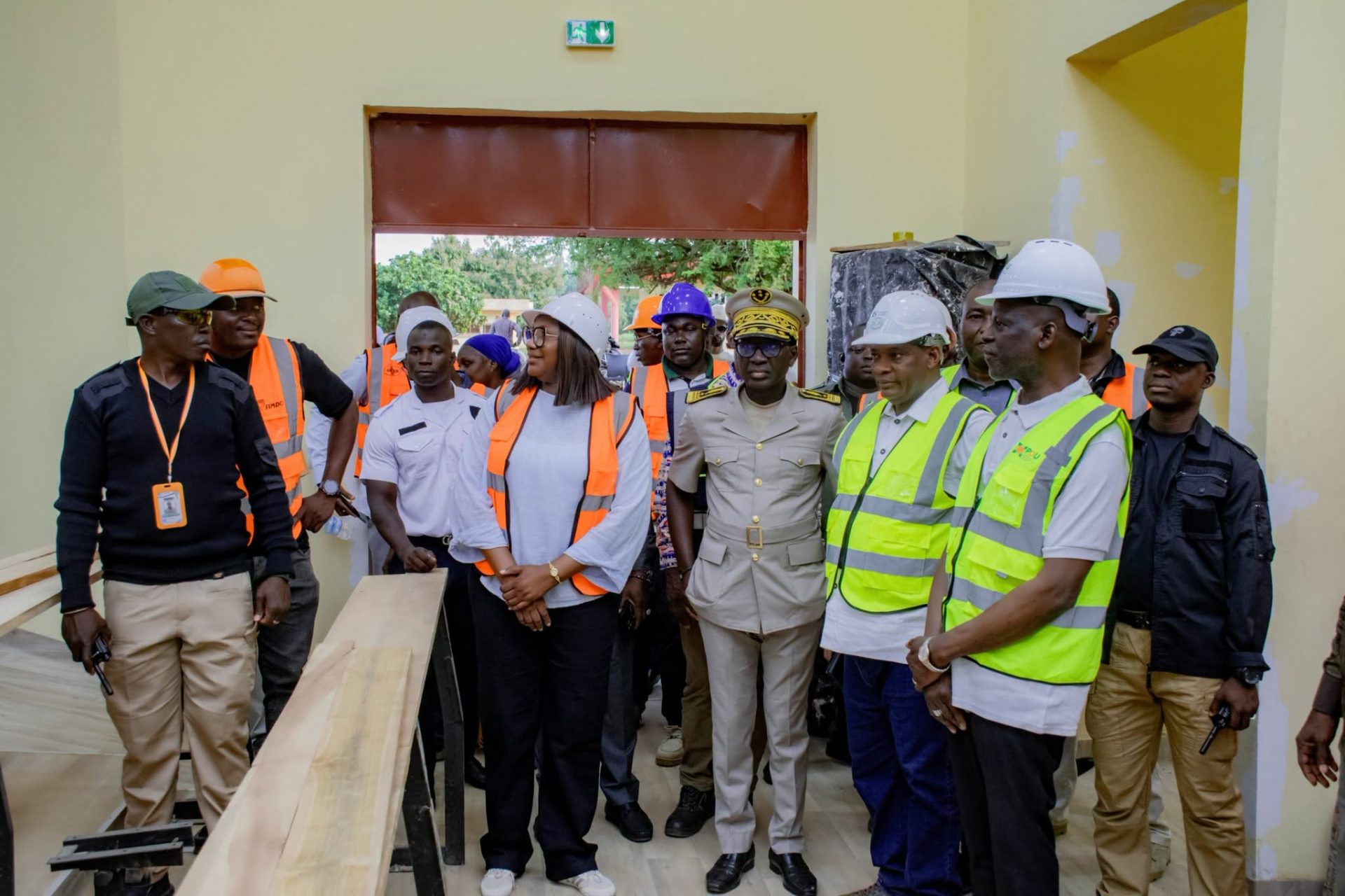 Enseignement supérieur : Adama Diawara inspecte les chantiers de l’UPGC et du CROU de Korhogo